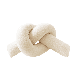 Cashmere Knot Cushion